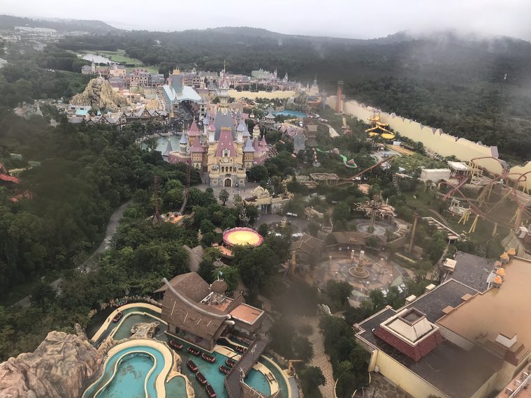 VinWonders Phú Quốc nhìn từ vòng quay
